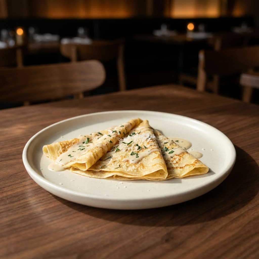 Fettuccine crepe