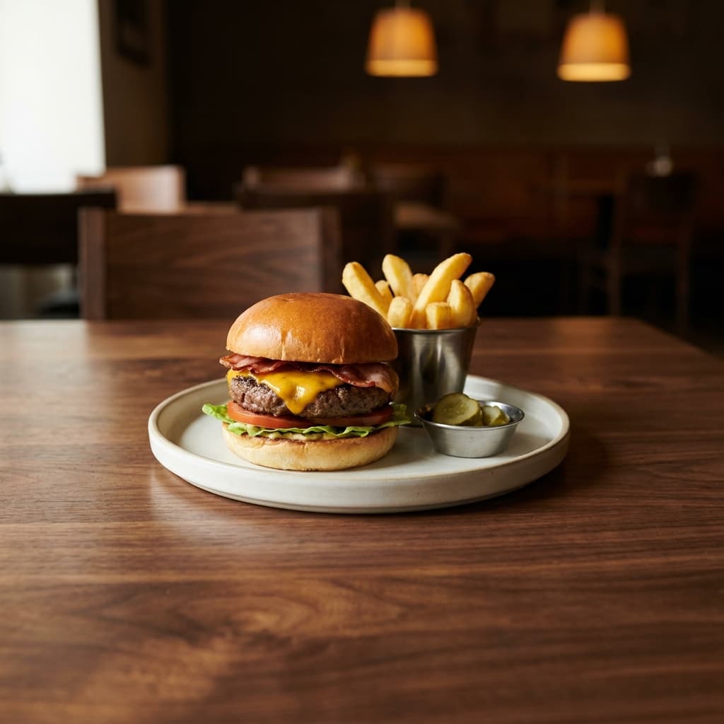 American Burger Meal