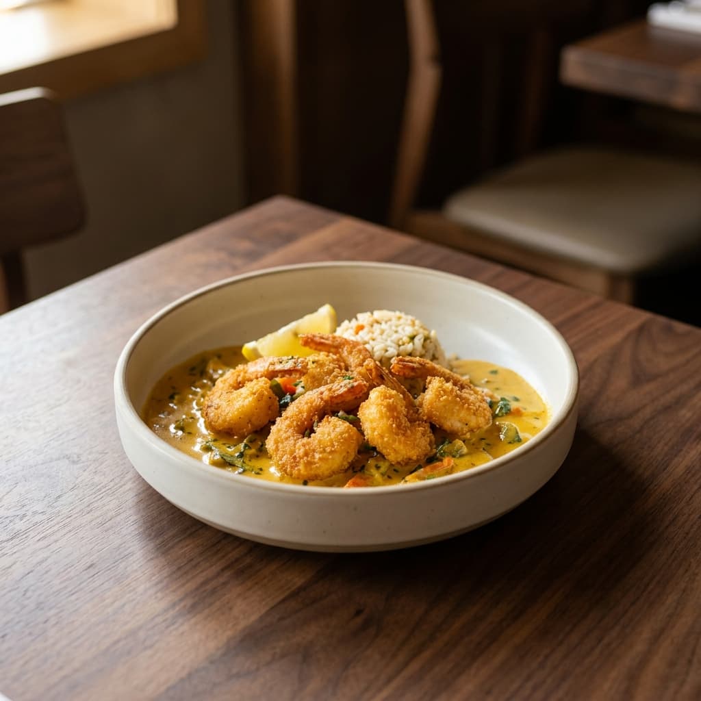 Shrimp Pane Meal