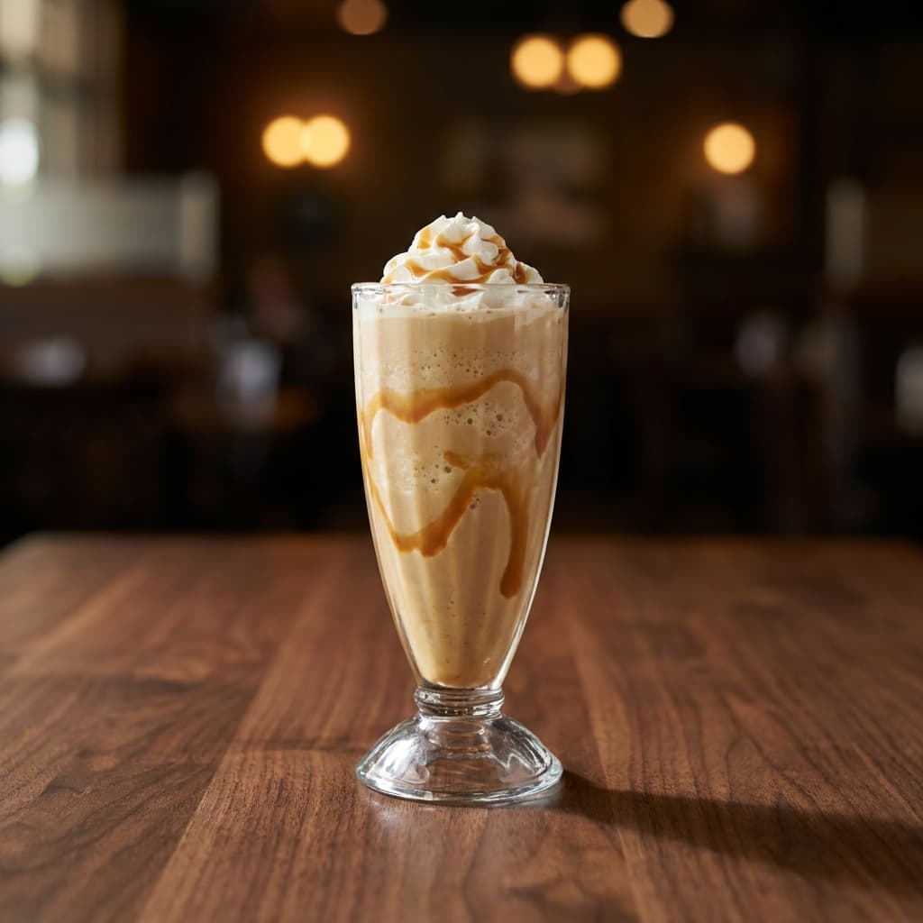Caramel frappe