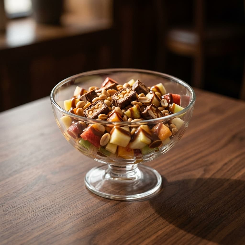 Snickers fruit salad