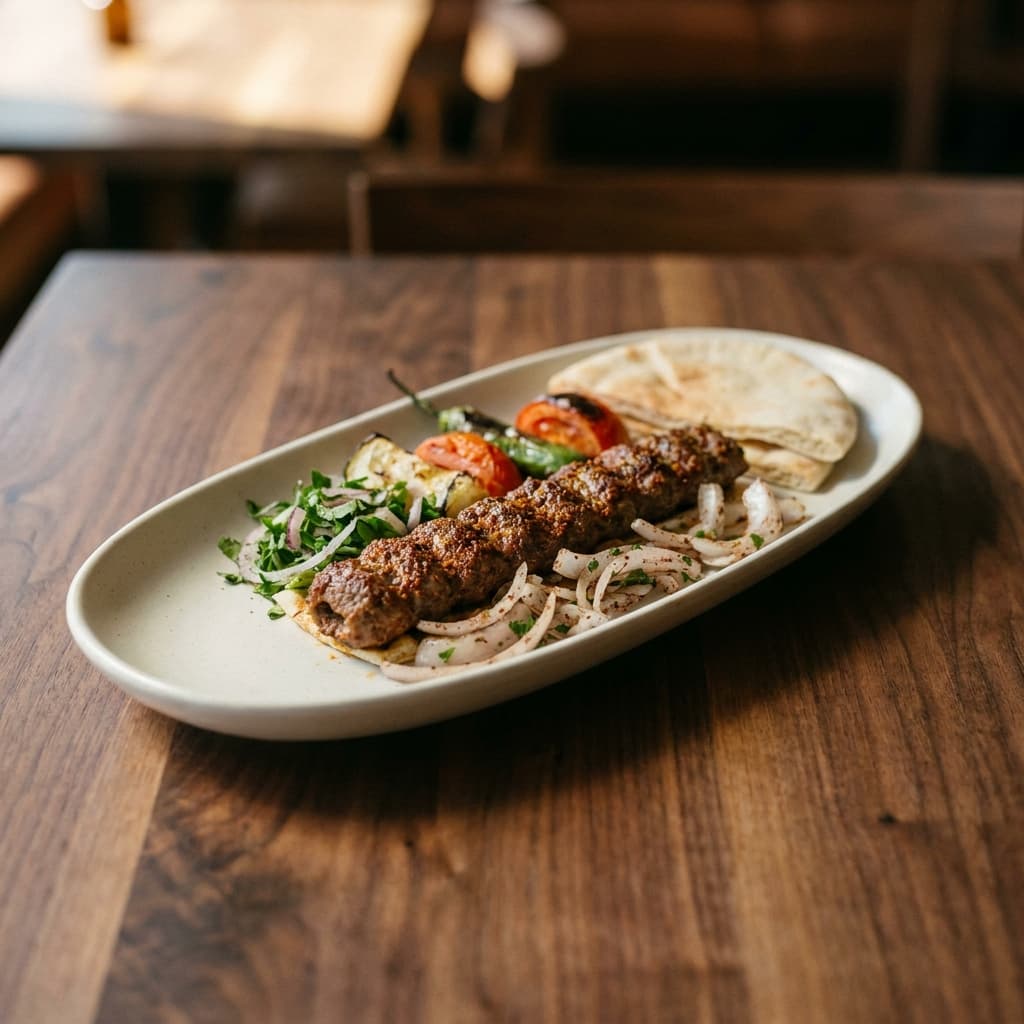 Kebab Halabi Platter