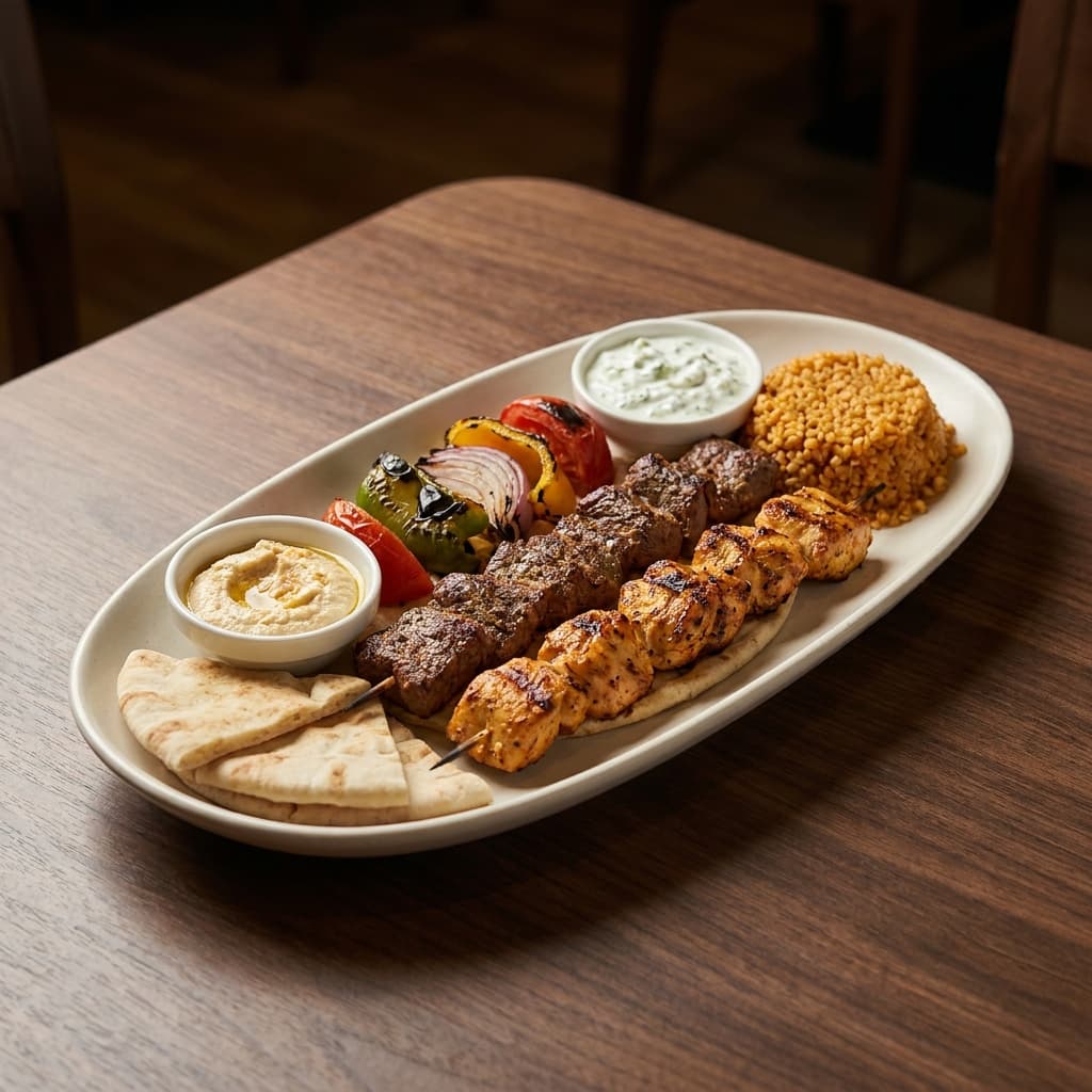 Kebab Al View Platter