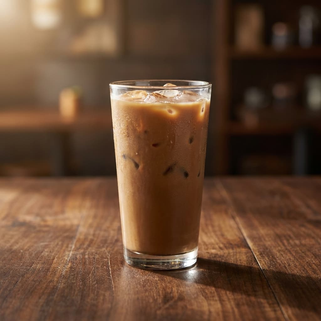 Iced coffee mocha