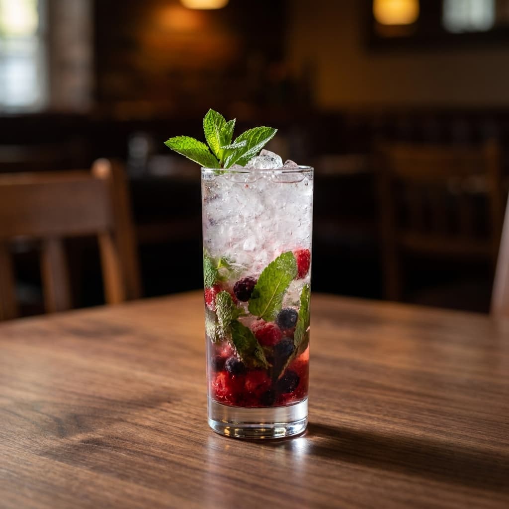 Berry mojito