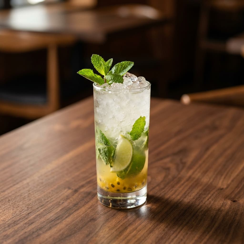 Passion fruit mojito