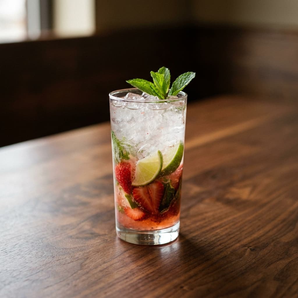 Strawberry mojito