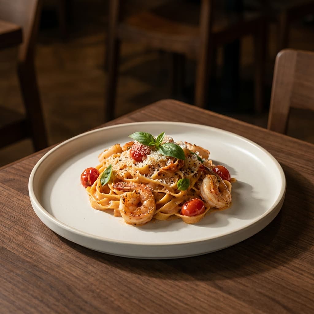 Fettuccini Aal View