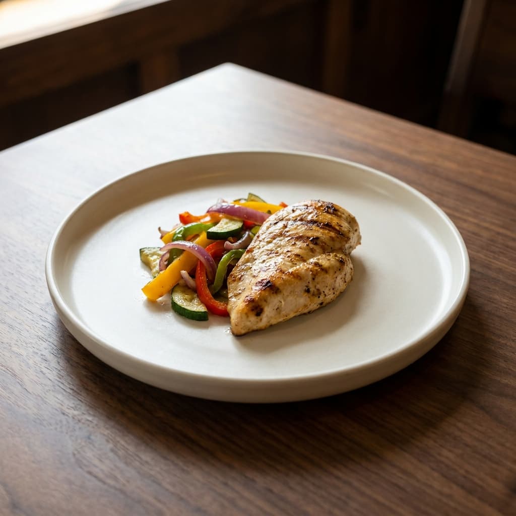 Grilled Chicken Breast Plate (Diet)