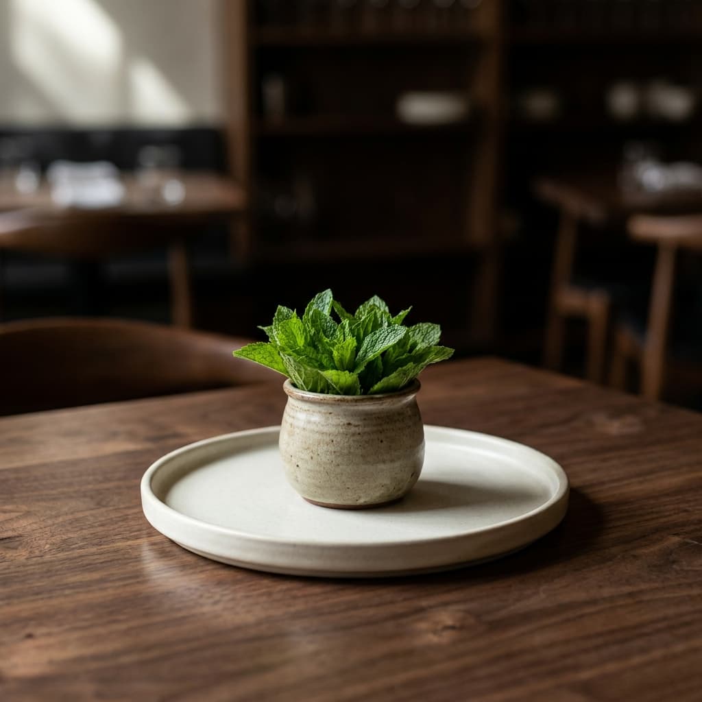 Mint pot