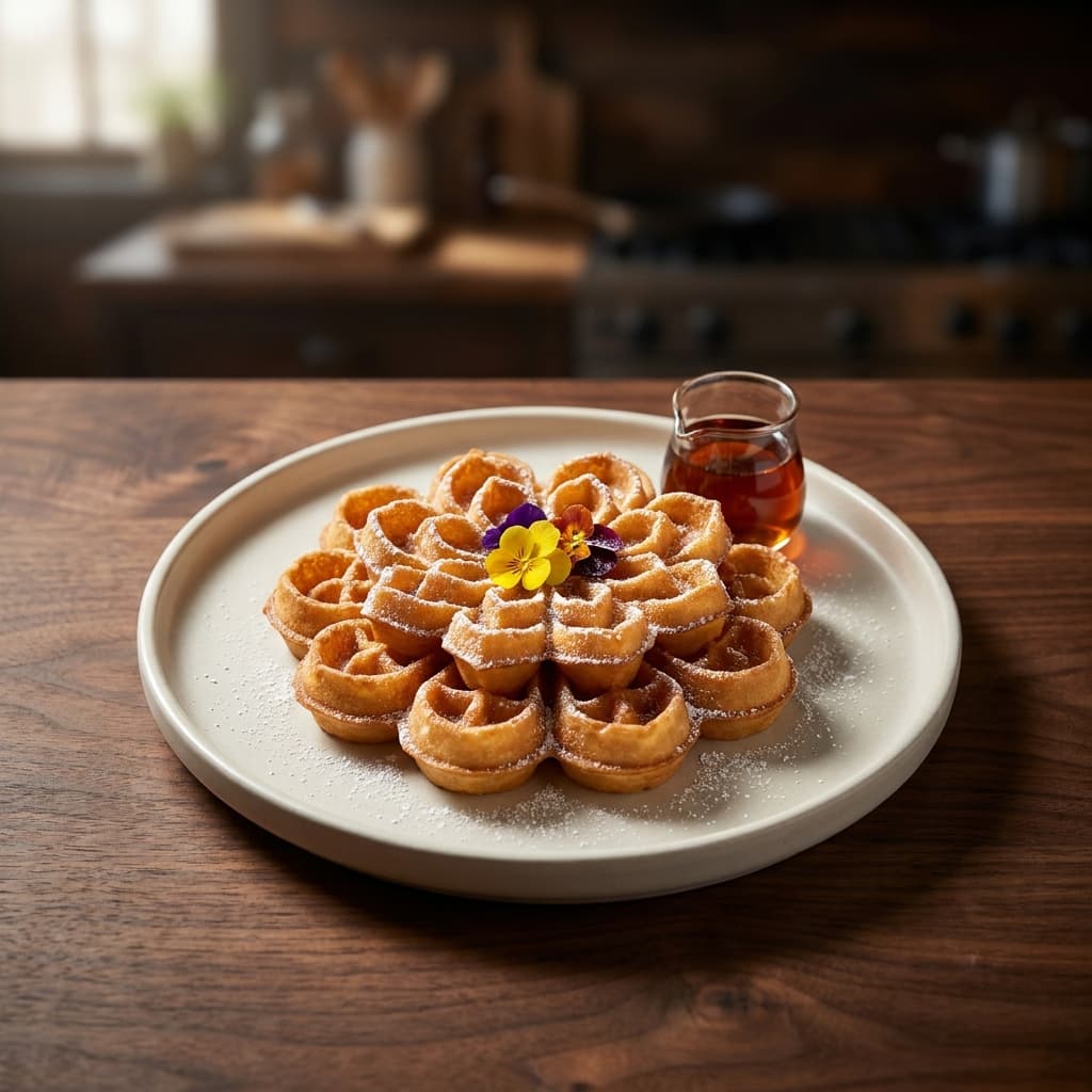 Lotus waffle