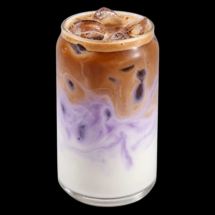 Lavender Iced Latte
