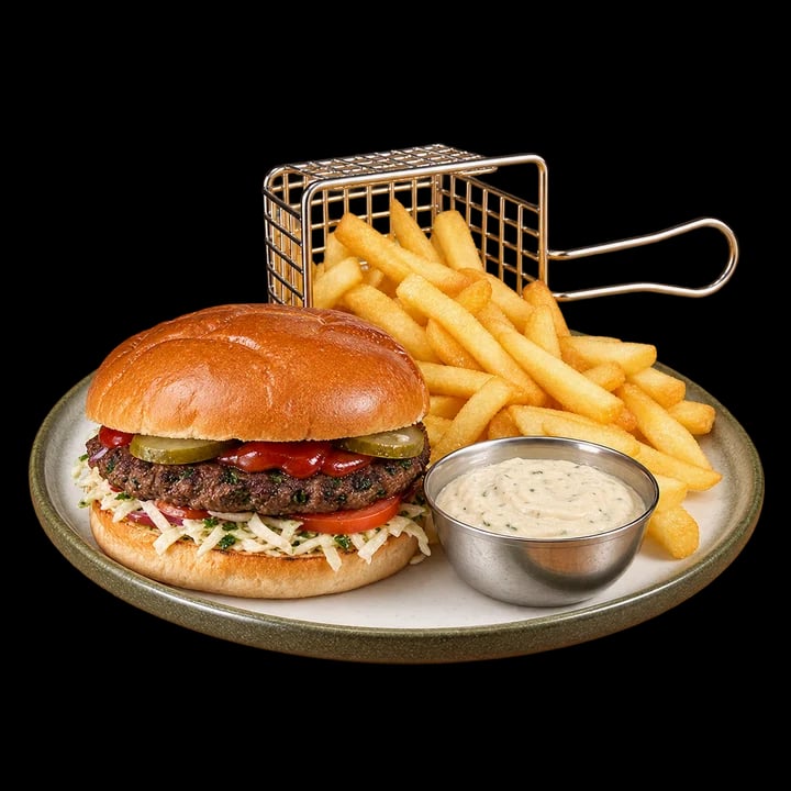 Lebanese Burger Meal