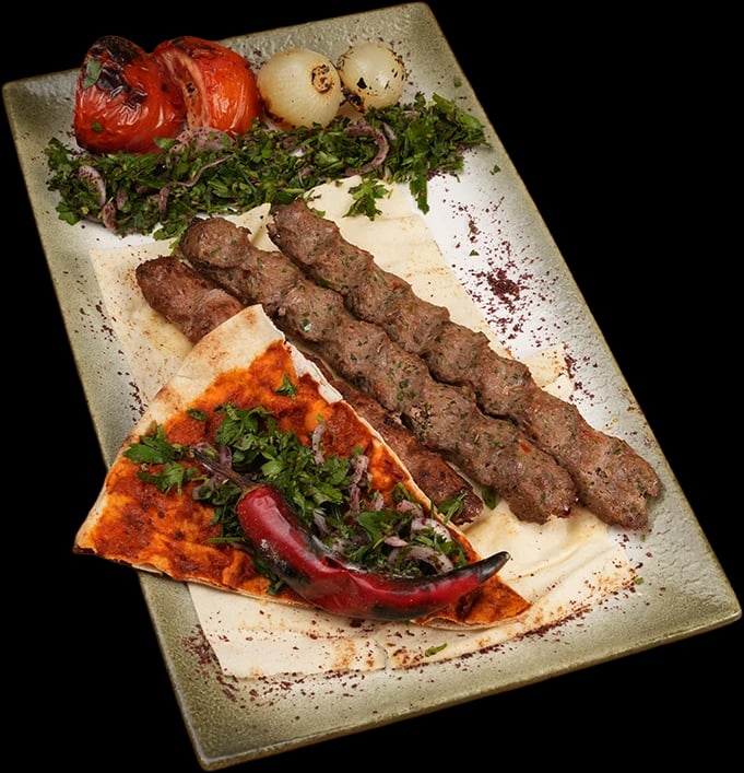 Kafta Lebanese Platter