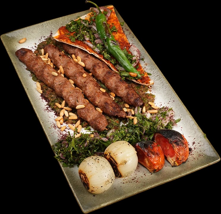 Kebab Halabi Platter