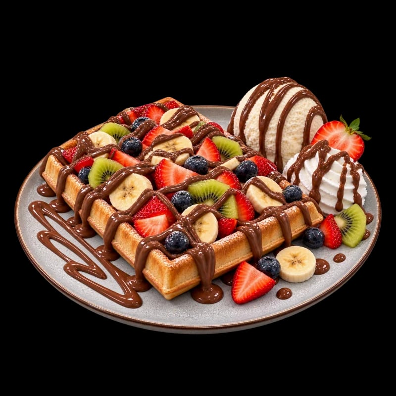 Fruit Waffle