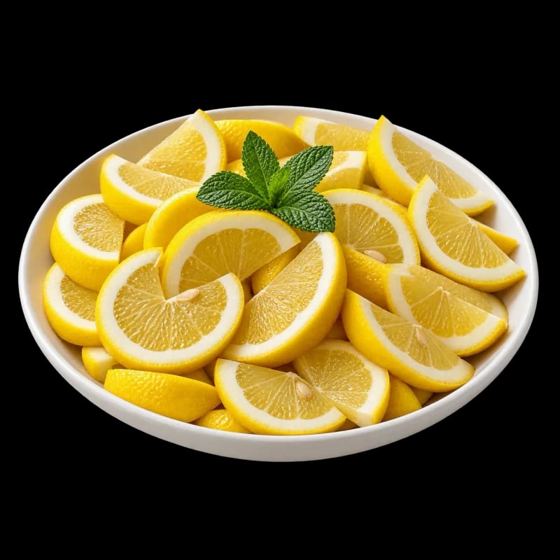 Lemon Slice Plate