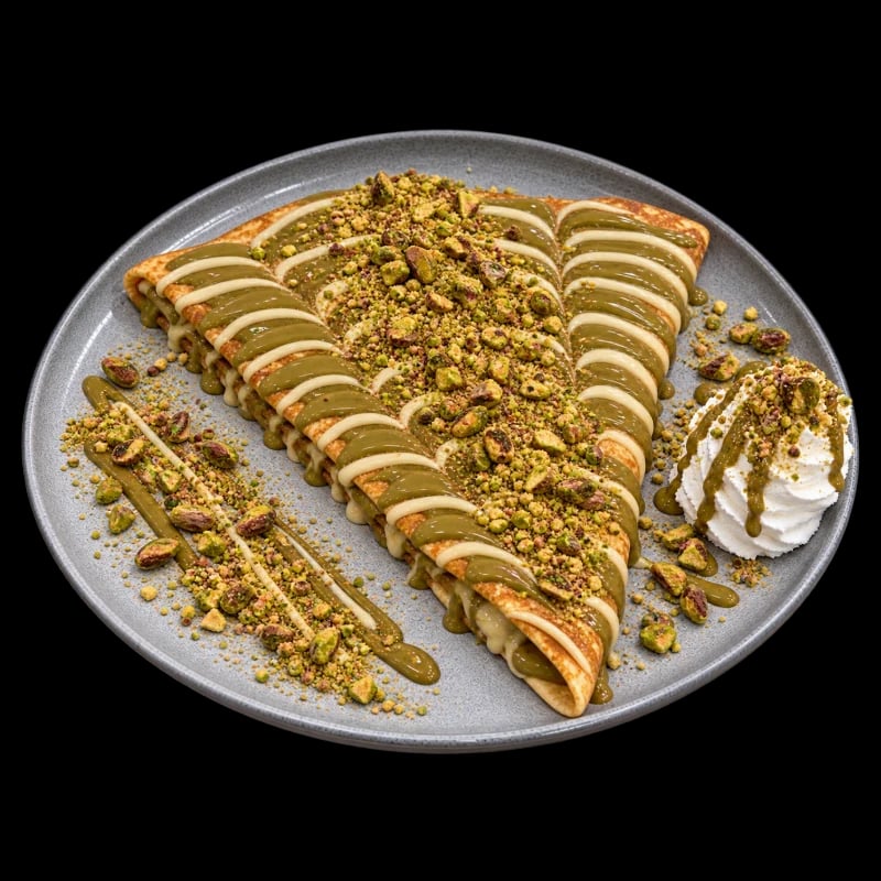 Pistachio Crepe
